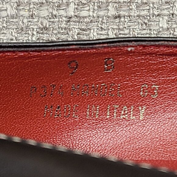 COACH Women's Black Leather Heels with Buckle - Size 9 - Picture 3 of 10